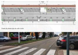 Aceras más anchas, doble sentido y carril bici en la 'nueva' calle Ayala