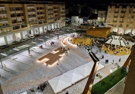 La plaza de Guadalupe estrena su nueva imagen tras dos años y medio de obras