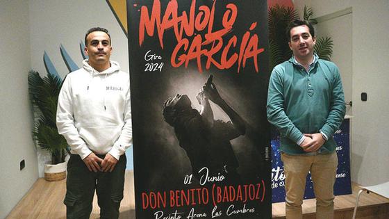 Manolo García actuará en el Recinto Arena el 1 de junio de 2024