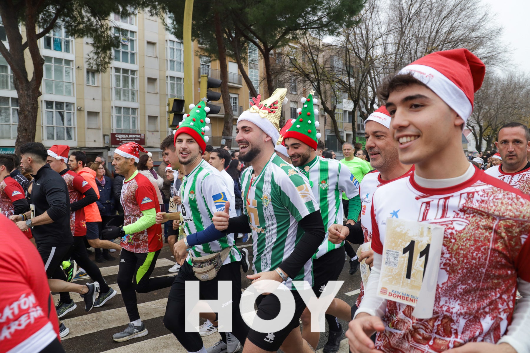 Diversión en la Sansilvestre Dombenitense para despedir el 2023