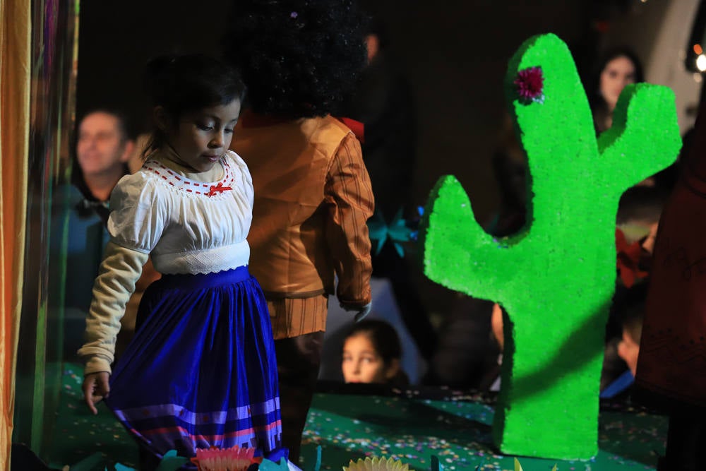  Un total de 21 carrozas formaron la cabalgata en Don Benito. 