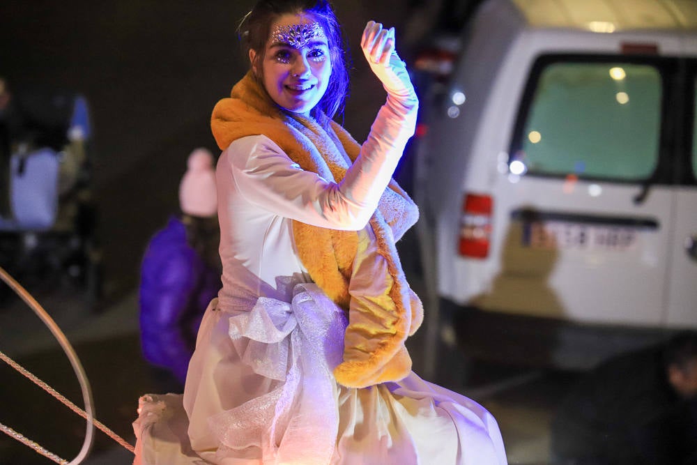  Un total de 21 carrozas formaron la cabalgata en Don Benito. 