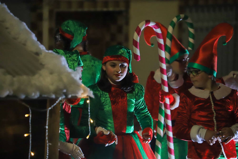  Un total de 21 carrozas formaron la cabalgata en Don Benito. 