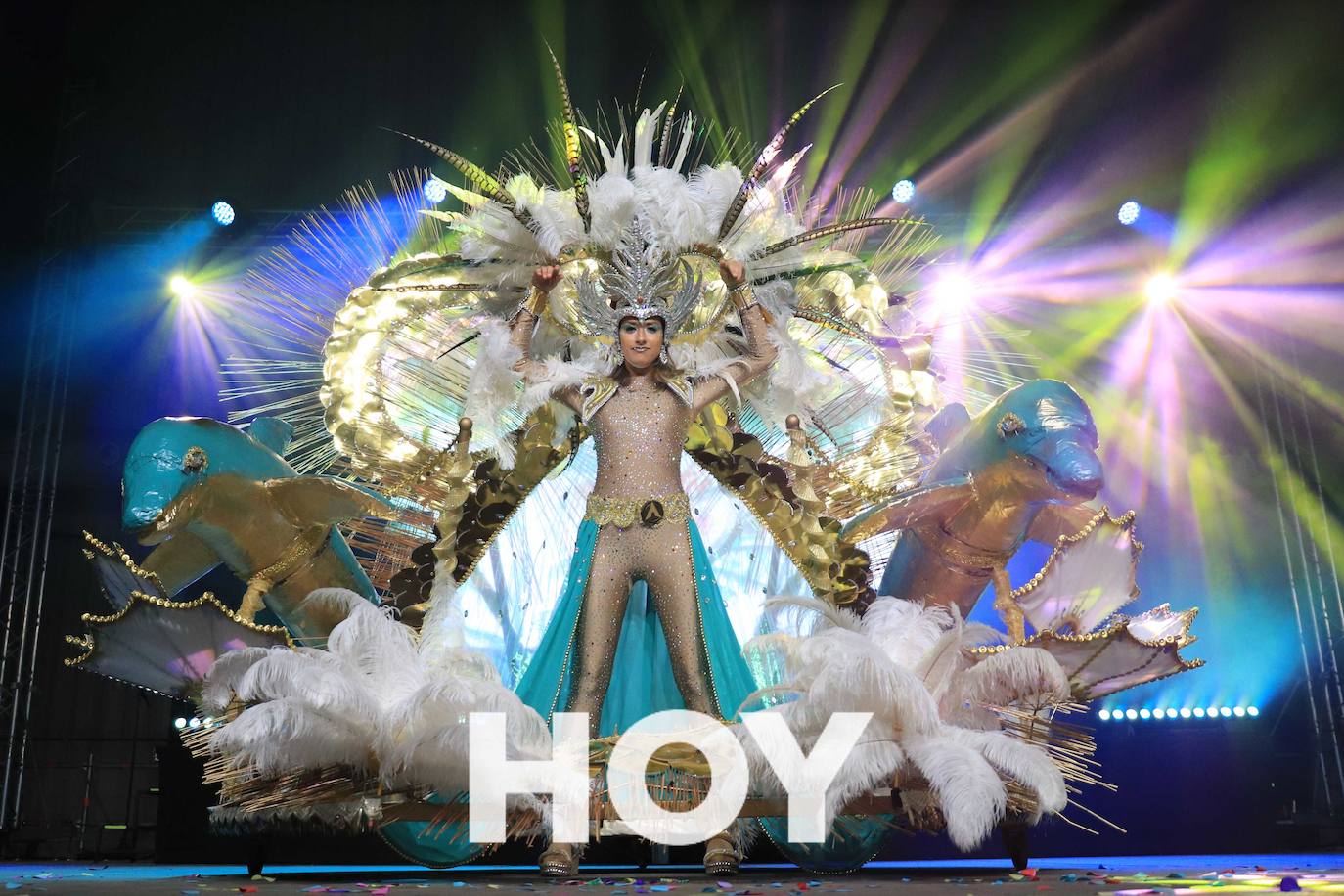 Don Benito arrancó su Carnaval con la gala de Reinas. 