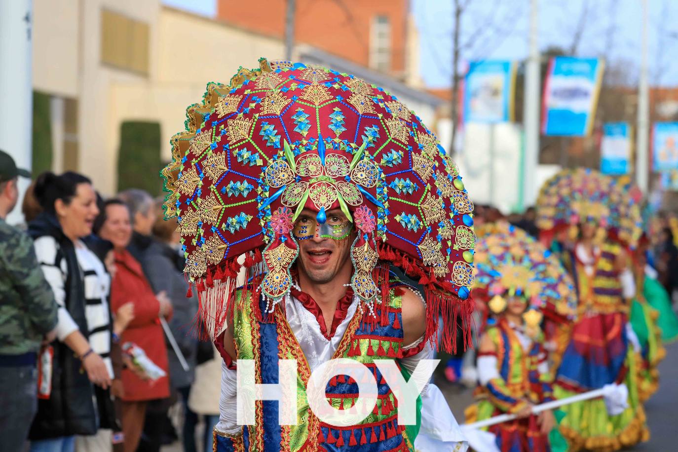 El desfile de este sábado contó con quince agrupaciones con un alto nivel. 