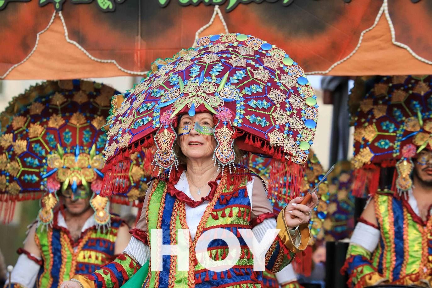 El desfile de este sábado contó con quince agrupaciones con un alto nivel. 