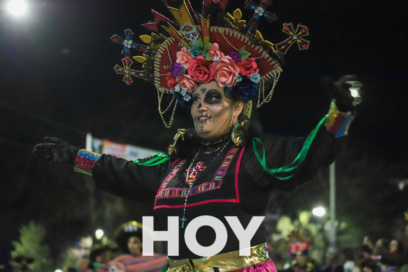 El desfile de este sábado contó con quince agrupaciones con un alto nivel. 