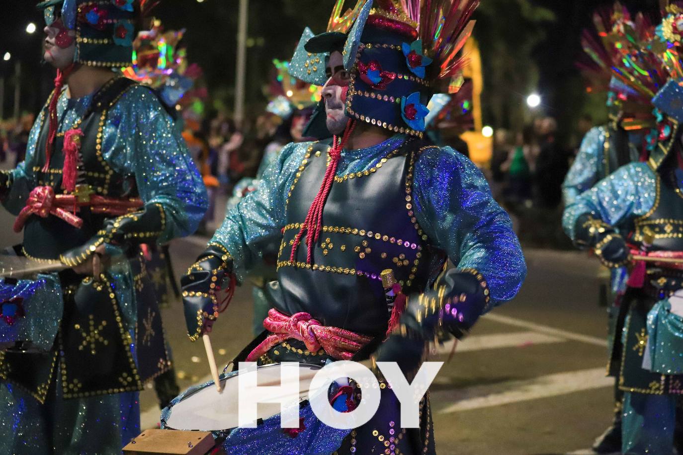 El desfile de este sábado contó con quince agrupaciones con un alto nivel. 