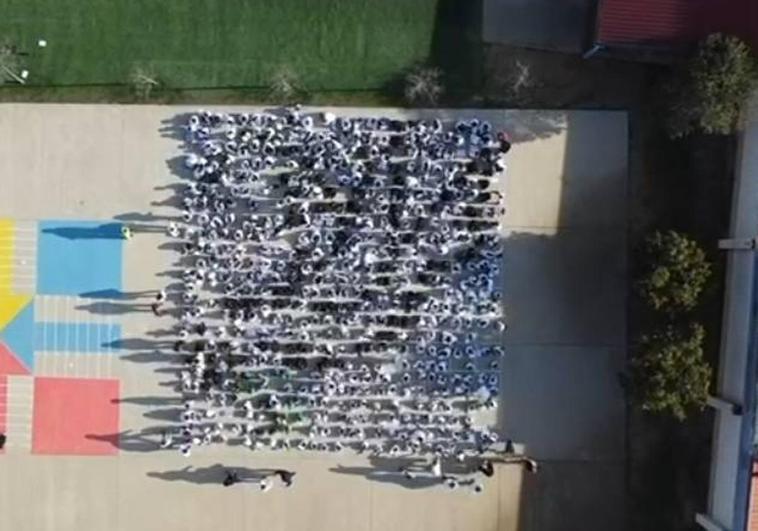 El colegio Zurbarán se suma a los actos por el día de la paz
