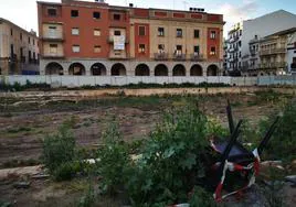 Las obras de la plaza de España siguen sin retomarse