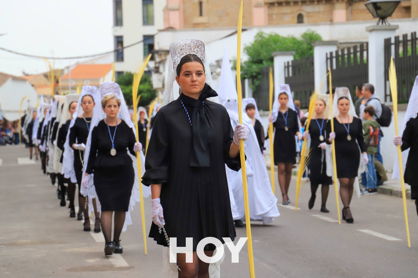 La Borriquita recorrió las calles de Don Benito en el Domingo de Ramos