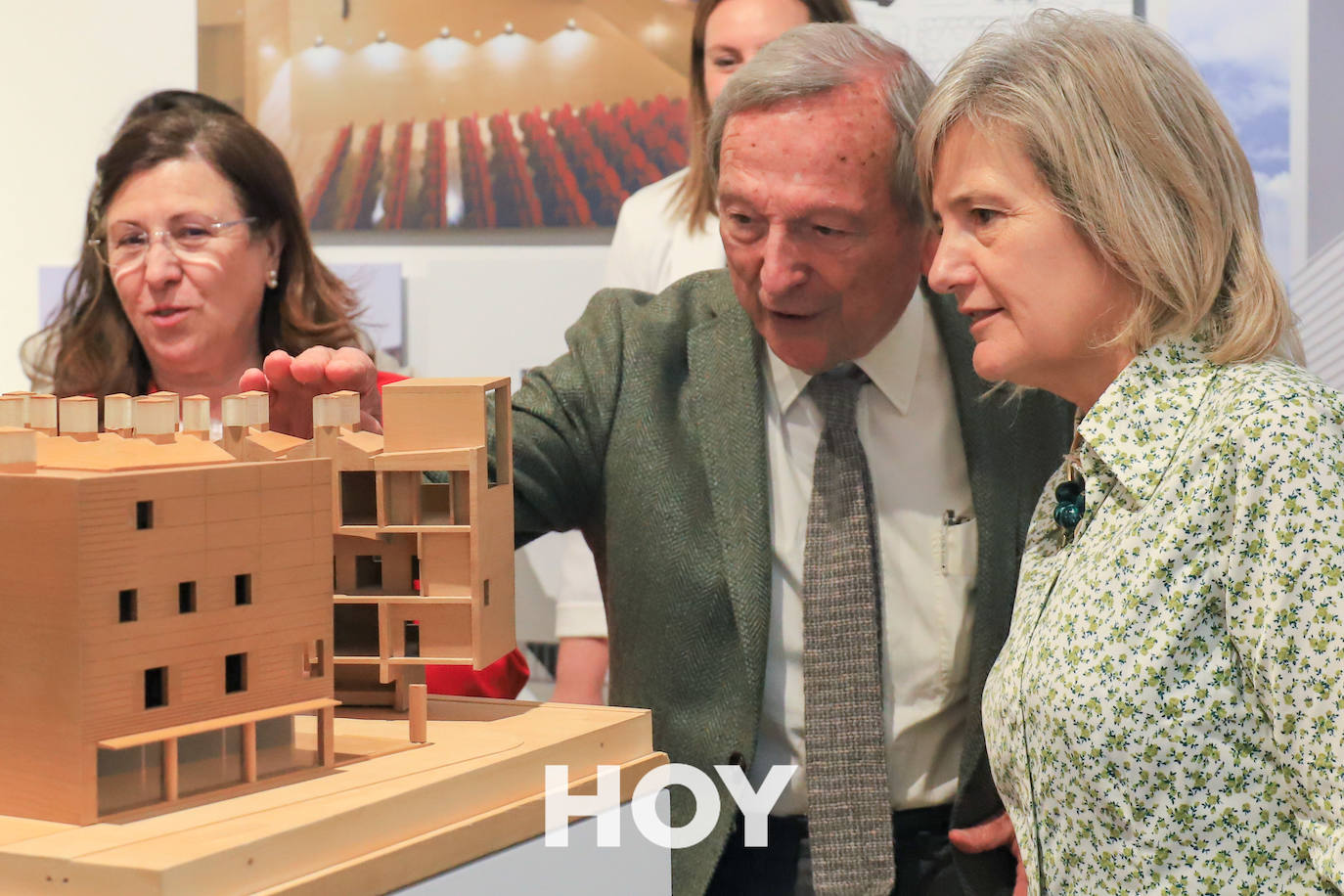 Rafael Moneo da nombre a una de las salas de 'su' Casa de Cultura