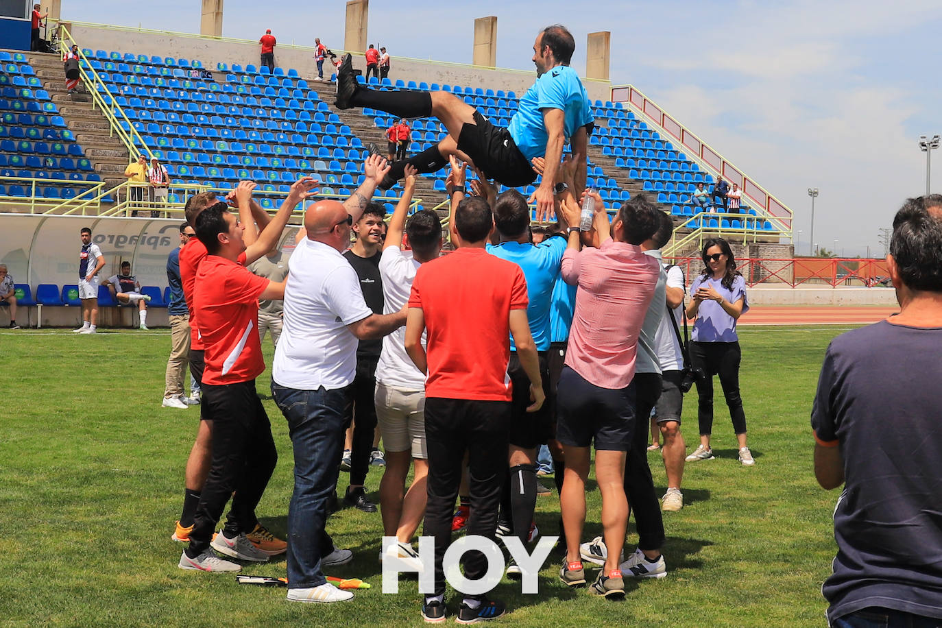 El fiestón del campeón