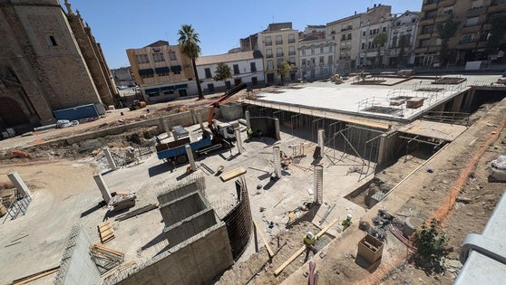 La obra de la plaza de España incrementa su presupuesto en 619.500 euros