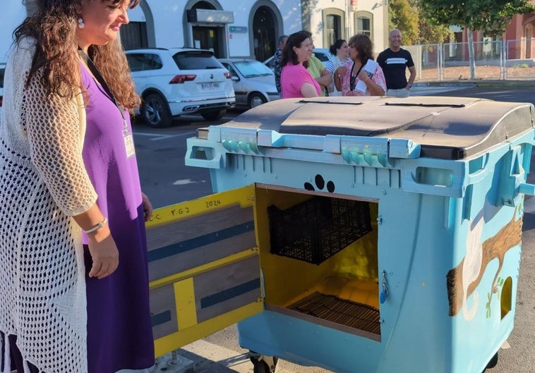 Contenedores adaptados.