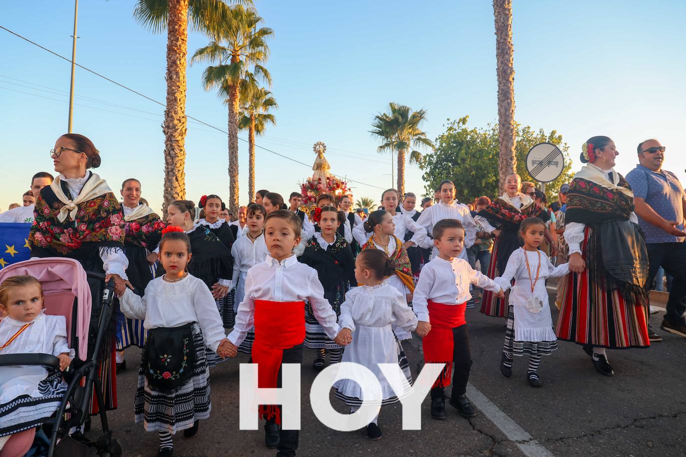 La Virgen de las Cruces ya está en Don Benito para La Velá