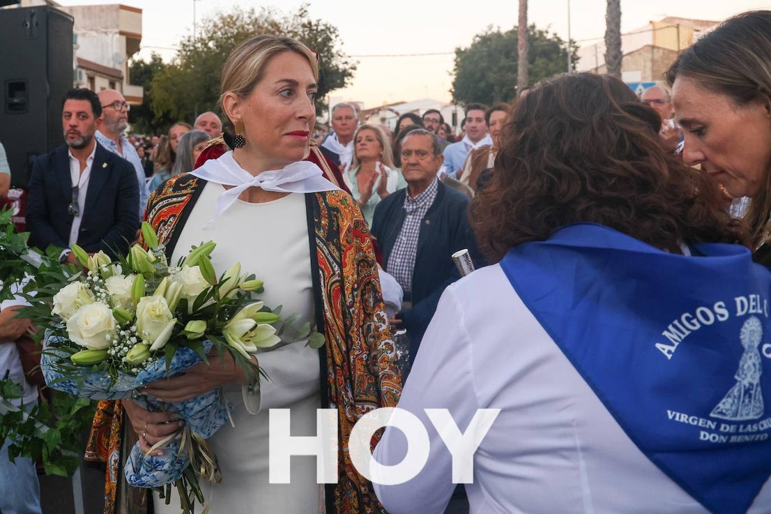La Virgen de las Cruces ya está en Don Benito para La Velá