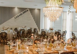 Interior del restaurante.