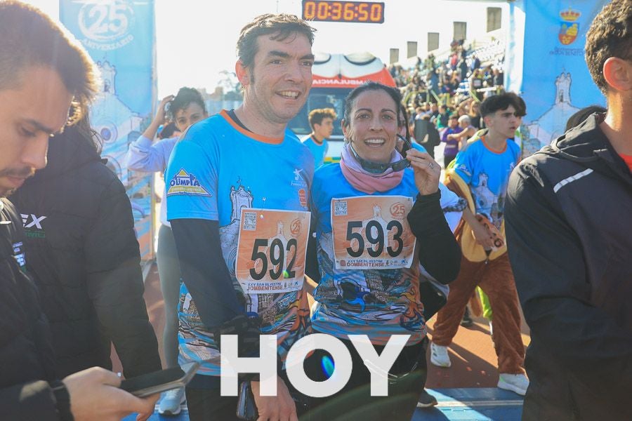 Imágenes de la despedida del año en Don Benito con la San Silvestre