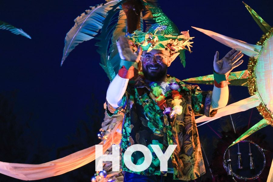 Imágenes de la animada cabalgata de Reyes en Don Benito