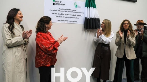 Imágenes de la inauguración de la primera fase del hospital