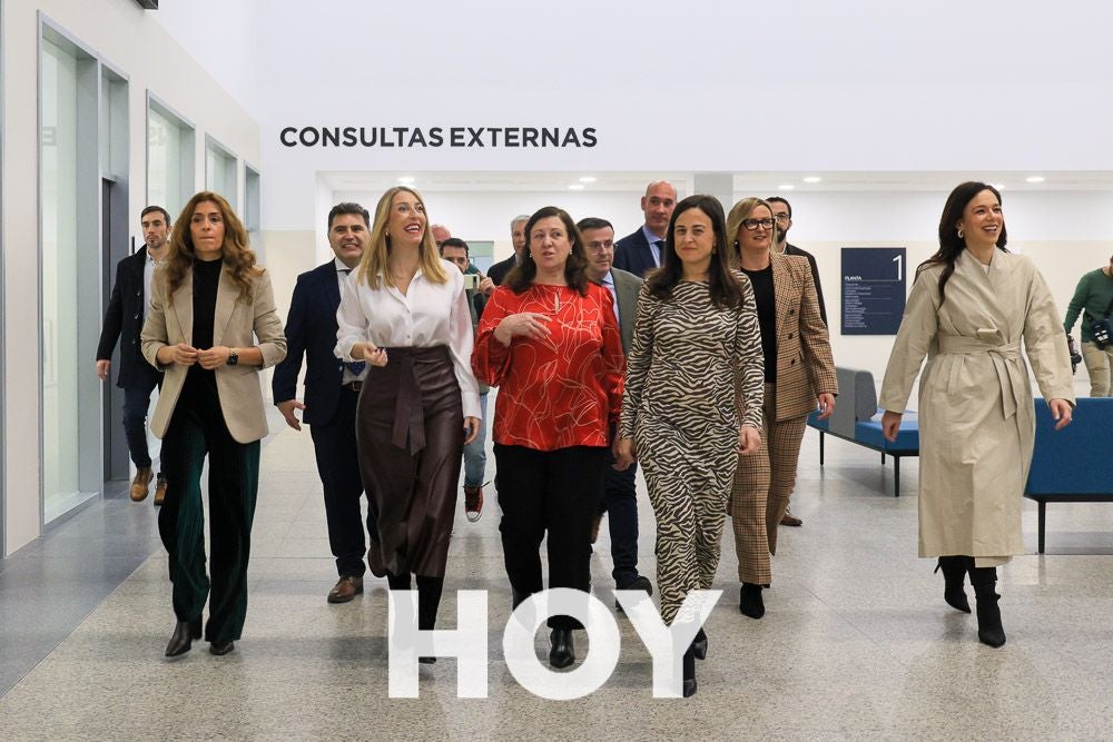 Imágenes de la inauguración de la primera fase del hospital