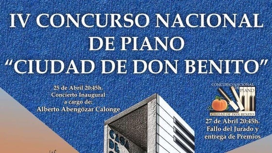El Concurso Nacional de Piano celebrará en abril su cuarta edición