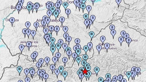 El terremoto de magnitud 4.1 se siente también en Don Benito