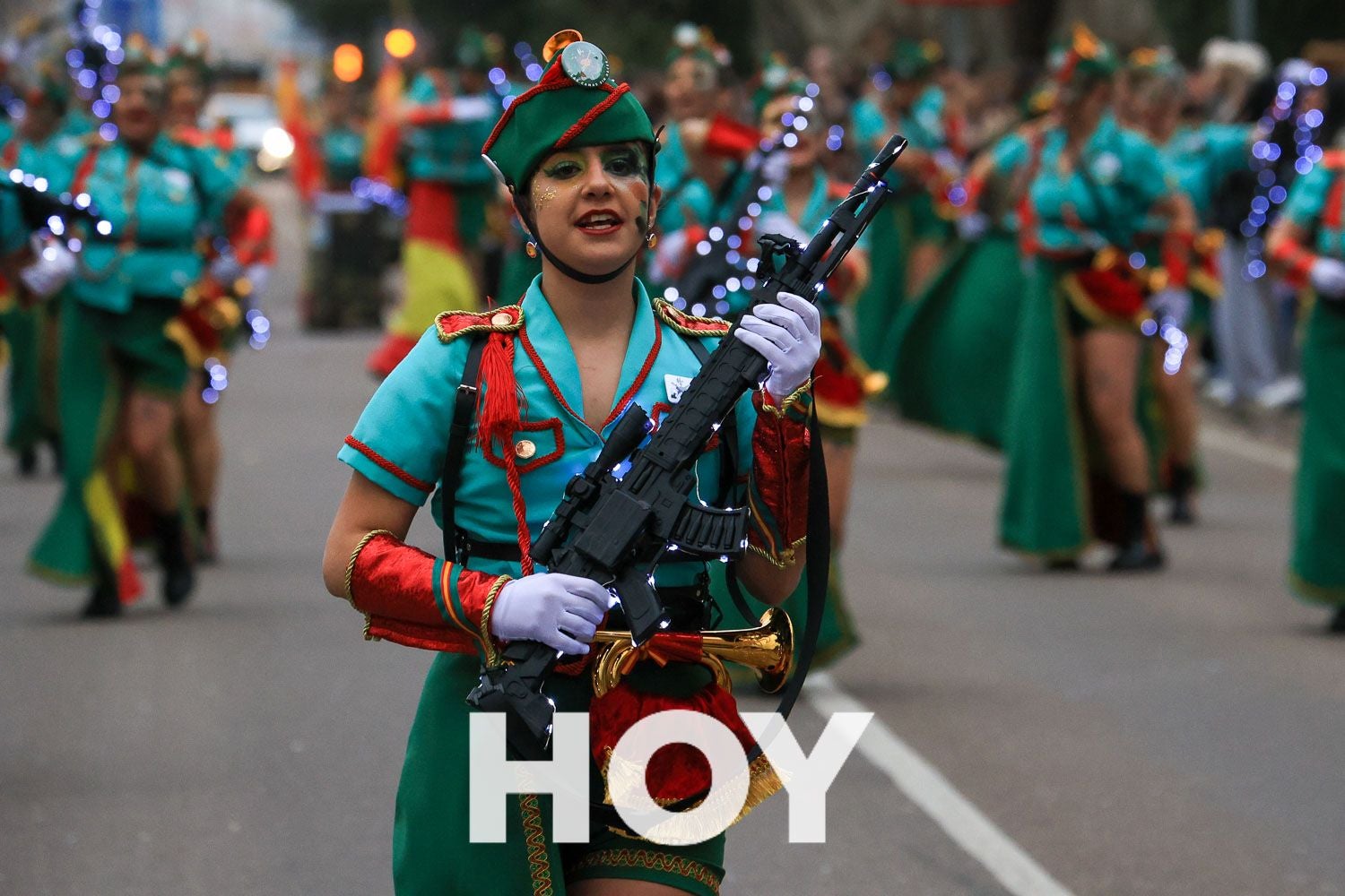 Imágenes del desfile de carnaval en Don Benito