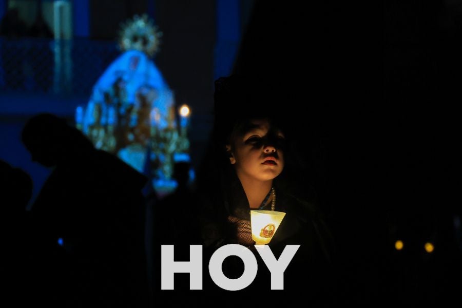 Imágenes de las procesiones del Lunes Santo en Don Benito
