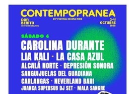 ContemPopránea se estrena en Don Benito con Carolina Durante, Lia Kali y La Casa Azul