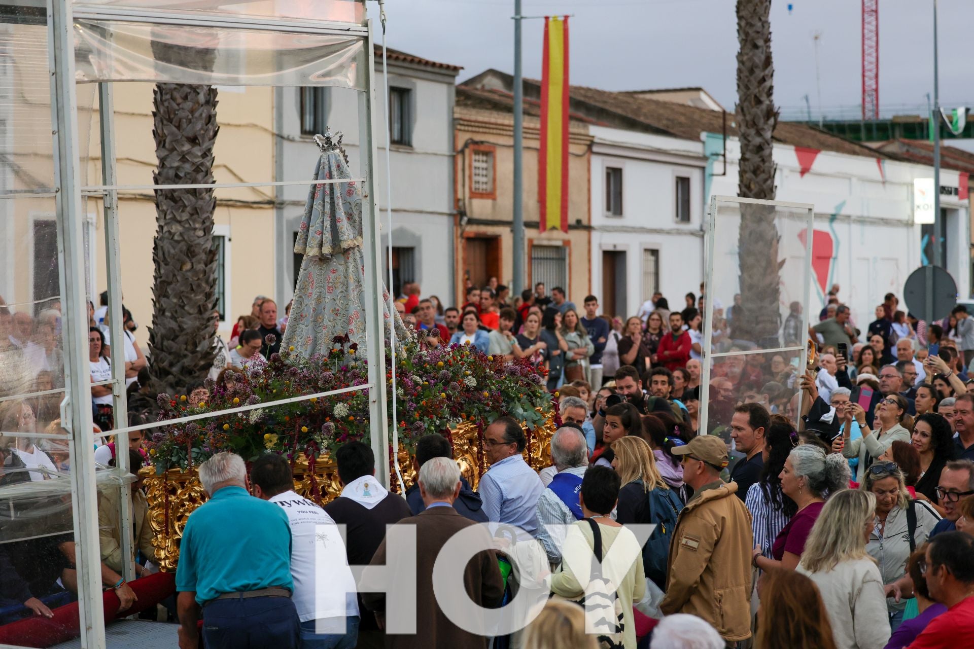 La llegada de la Virgen de las Cruces da inicio a &#039;La Velá&#039;
