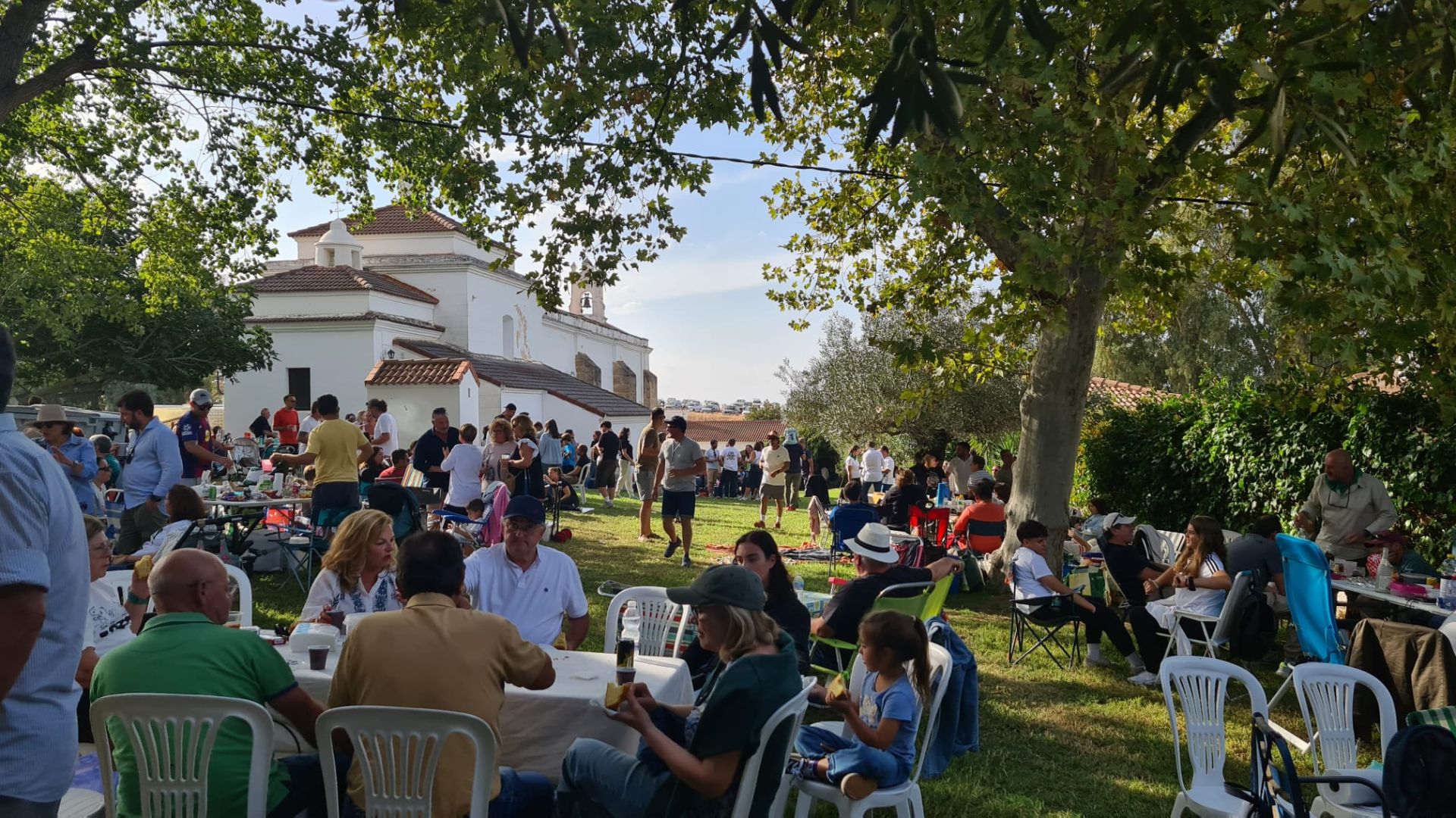 En imágenes: Así fue la despedida a la Virgen de las Cruces