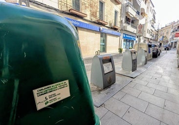 La zona comercial estrenará bancos, contenedores y fuentes