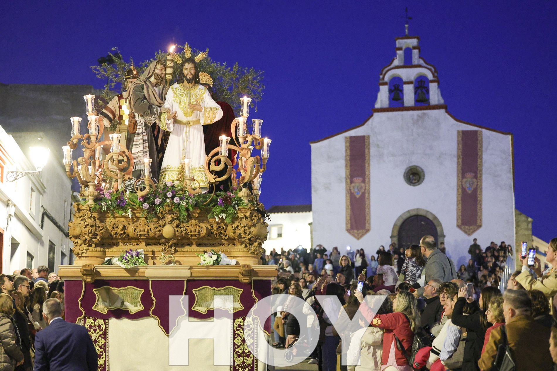 Imágenes del Domingo de Ramos y el Lunes Santo en Don Benito