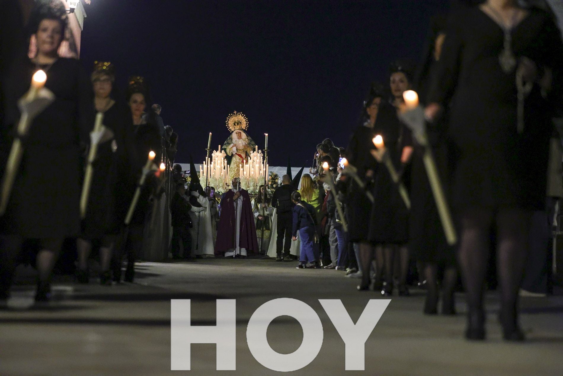 Imágenes del Domingo de Ramos y el Lunes Santo en Don Benito