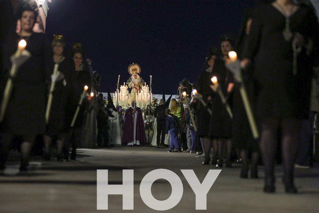 Imágenes del Domingo de Ramos y el Lunes Santo en Don Benito