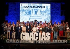 Homenaje para 50 personas en la Gala del Trabajador