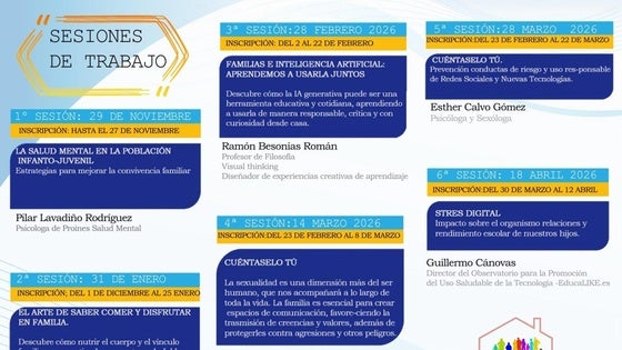 Nueva charla sobre impacto del estrés digital en familias y educación