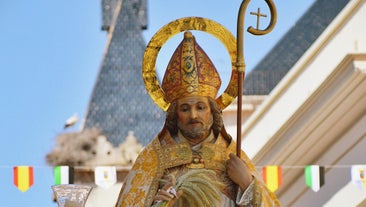 Carmen Vega restaura la imagen de San Gregorio Ostiense