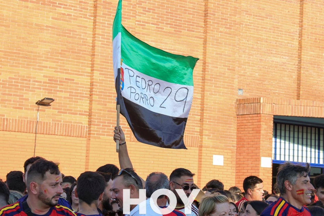 Don Benito disfruta del triunfo de su vecino Pedro Porro