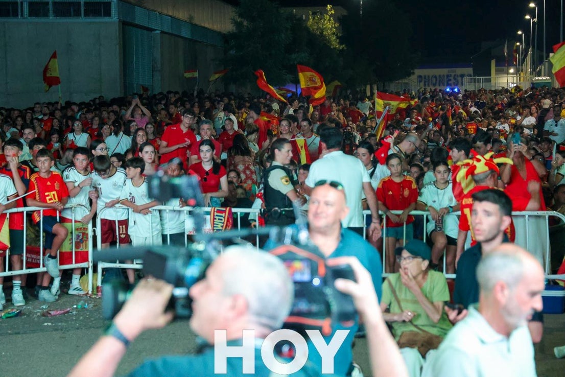 Don Benito disfruta del triunfo de su vecino Pedro Porro