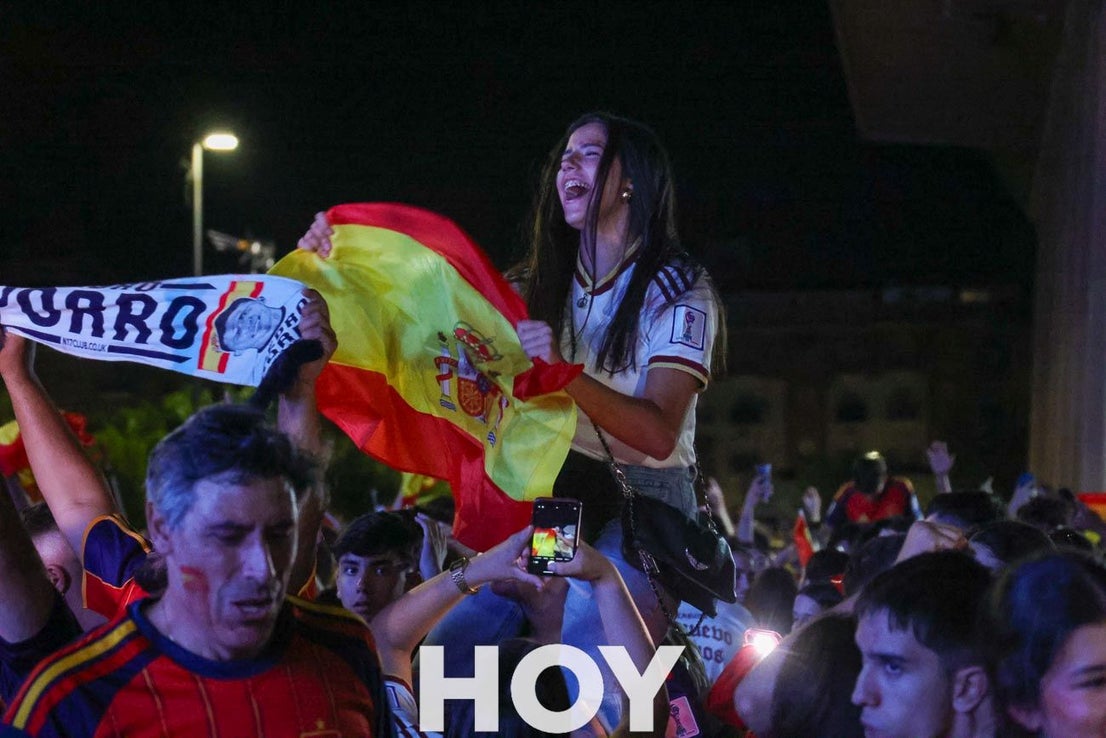 Don Benito disfruta del triunfo de su vecino Pedro Porro