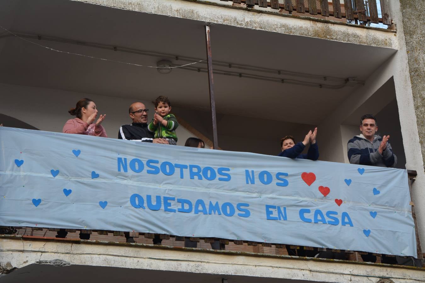 Fotos: Aplausos de esperanza