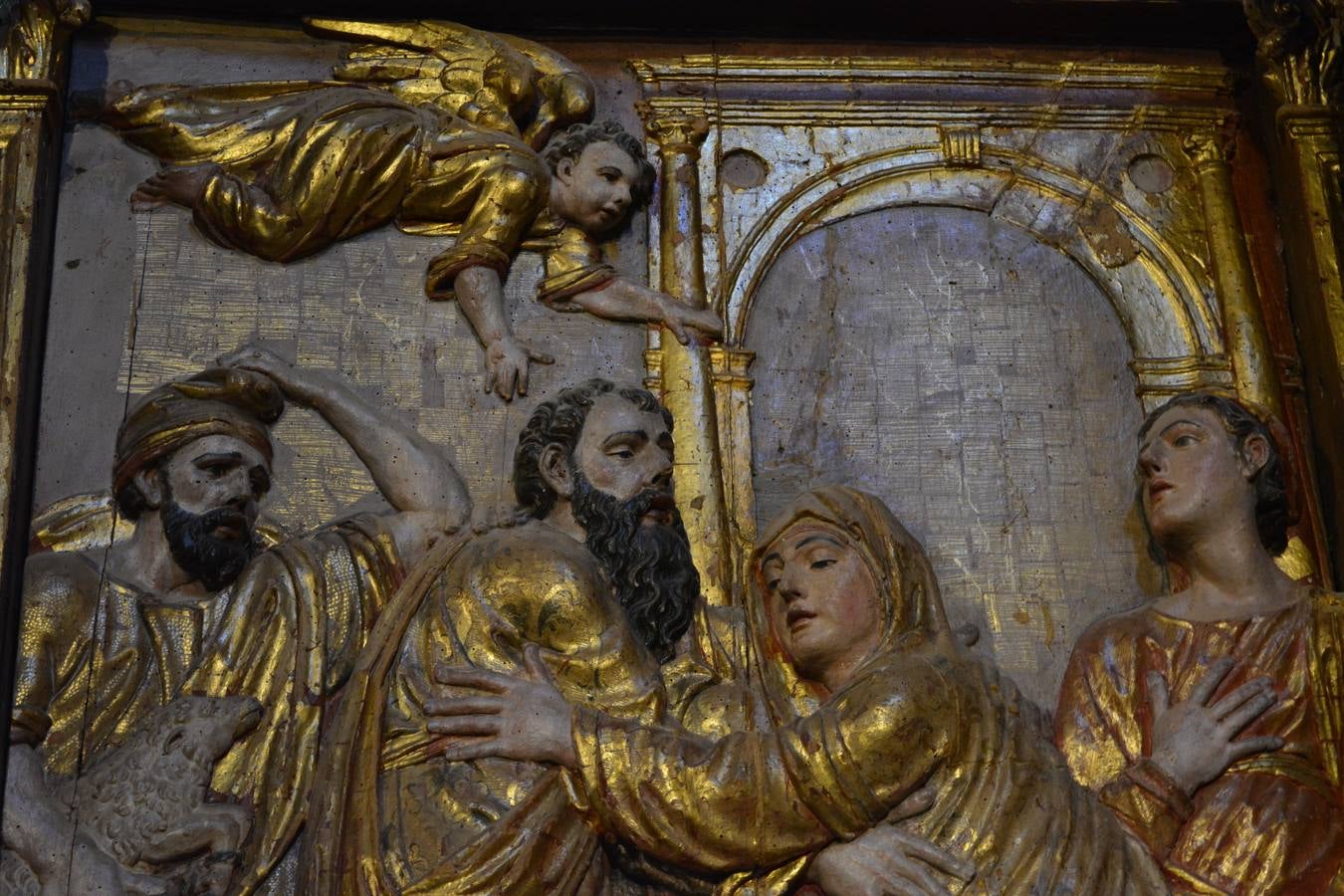 El matrimonio de San José y Santa María. 