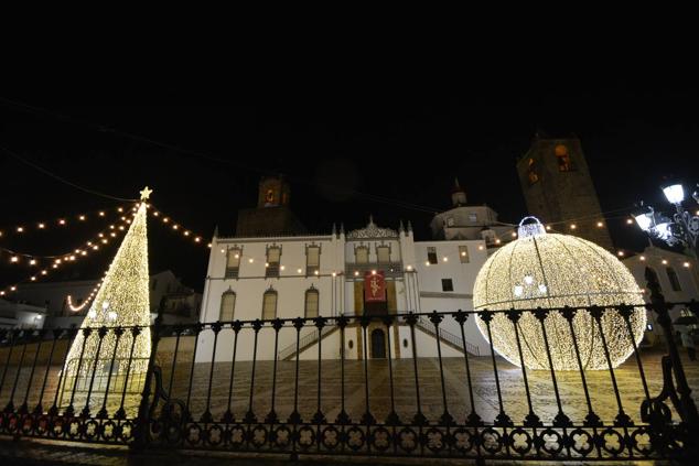 Fotos: Luces y música por Navidad en Fregenal