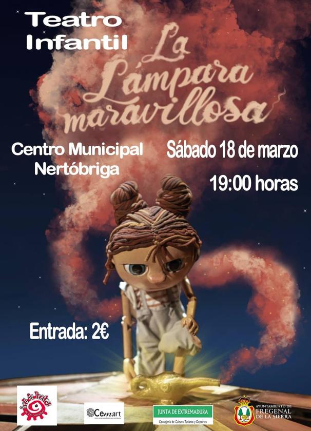 Una tarde de teatro para los más pequeños con 'La lámpara maravillosa'