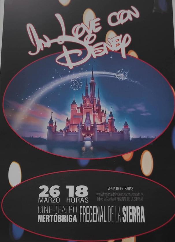 El musical 'In love con Disney' llega a Fregenal de la Sierra