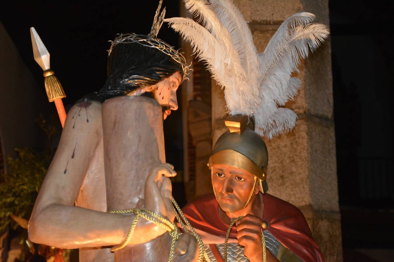 La lluvia impidió la procesión de Nuestro Padre Jesús Atado a la Columna