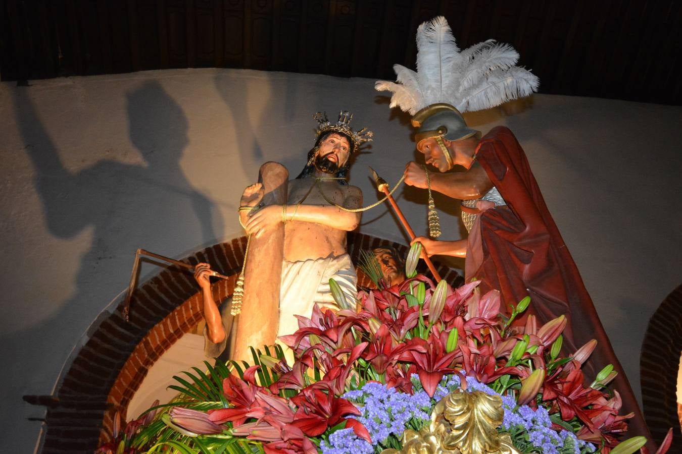 La lluvia impidió la procesión de Nuestro Padre Jesús Atado a la Columna